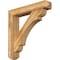 Ekena Millwork Olympic Craftsman Rough Sawn Bracket w/ Offset Brace, Western Red Cedar, 8"W x 44"D x 44"H BKT0806X44X44OLY04RWR - alternate 1